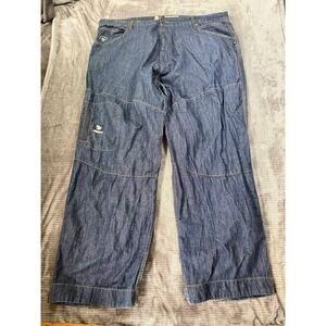 State Property Denim Carpenter Pants Blue Y2K Streetwear Wide Leg Mens 48x31